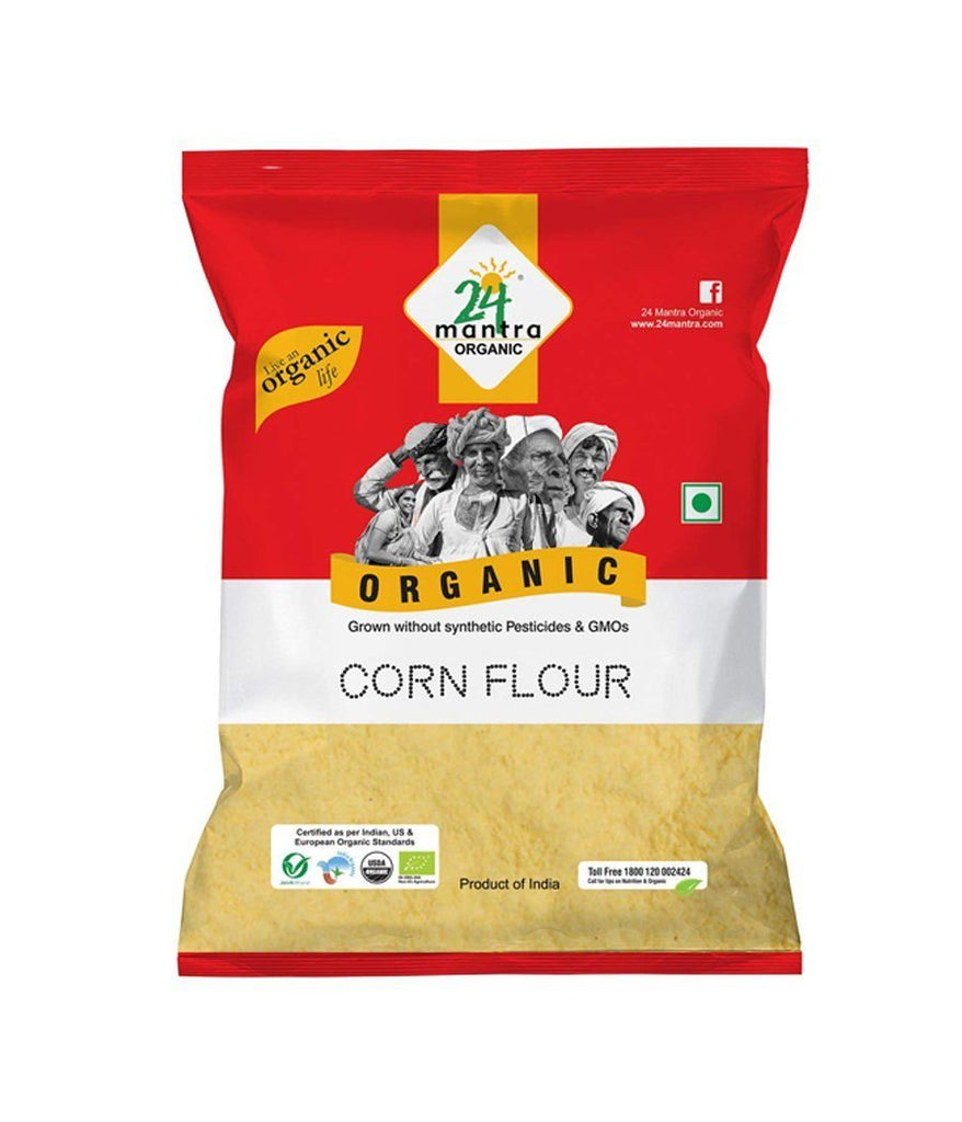 24 Mantra Organic Corn Flour Flour 24 Mantra 2 LB 