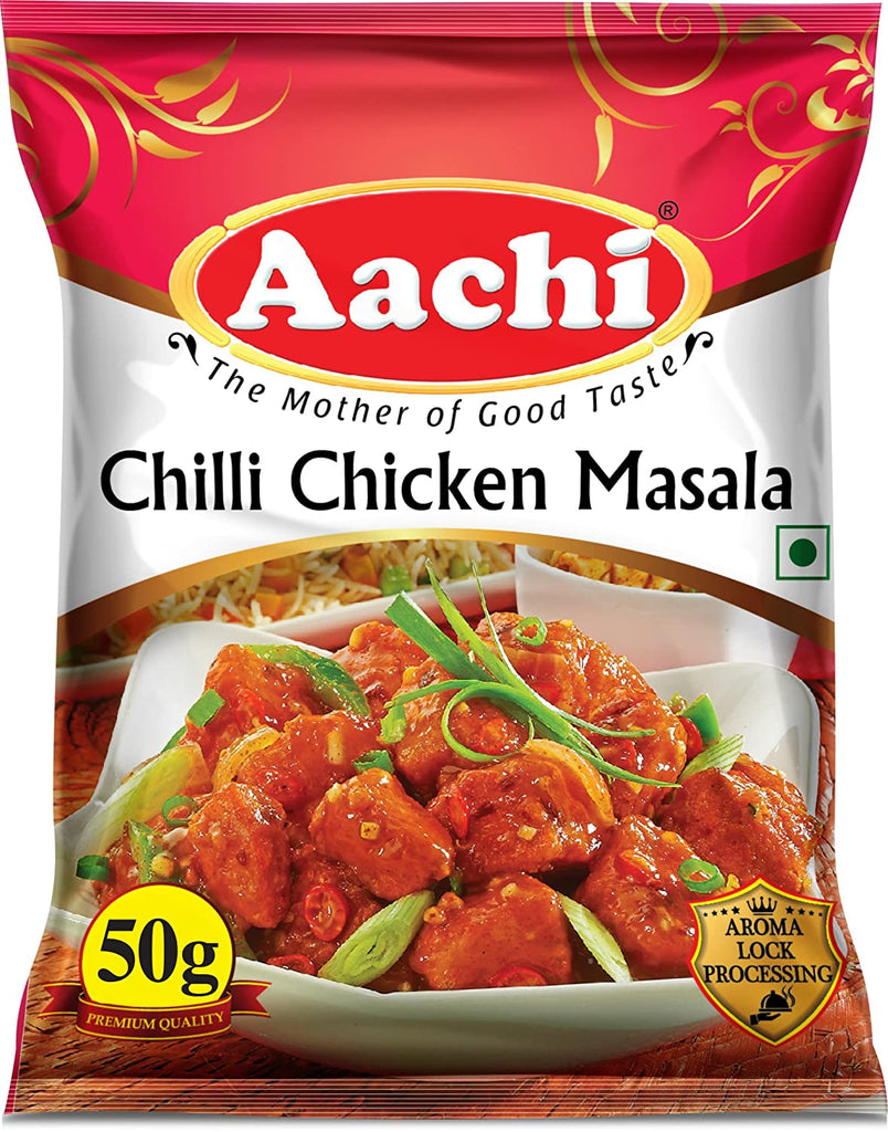 Aachi Chilli Chicken Masala Spices Sri Sairam Foods 50 g 