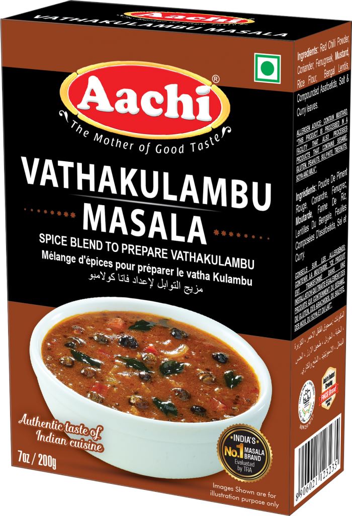 Aachi Vathakulambu masala Spices Vadilal 200 gms 