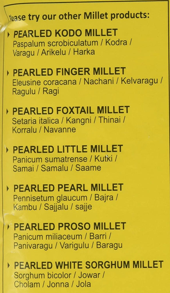 Anand Barnyard Millet (Kuthiraivali / Samo) Millet Babco 