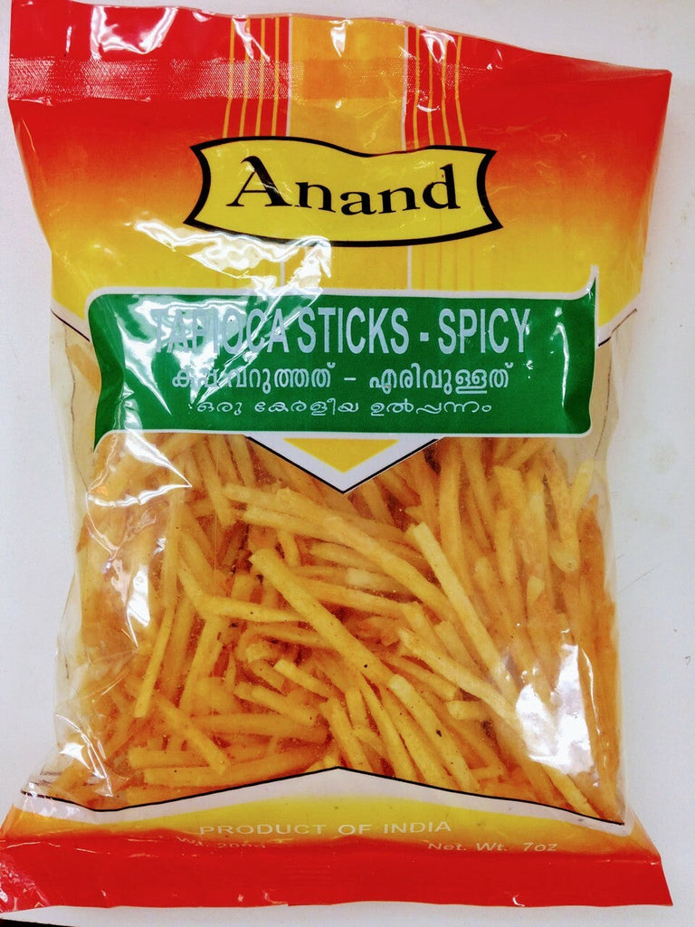 Anand Tapioca Sticks Spicy Snacks Babco 200 gms 
