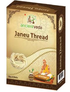 Ancient Veda Janeu Thread Puja Divine Supplies 6 Rolls 