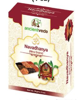 Ancient Veda Navadhanya Puja Divine Supplies 30 Grams 