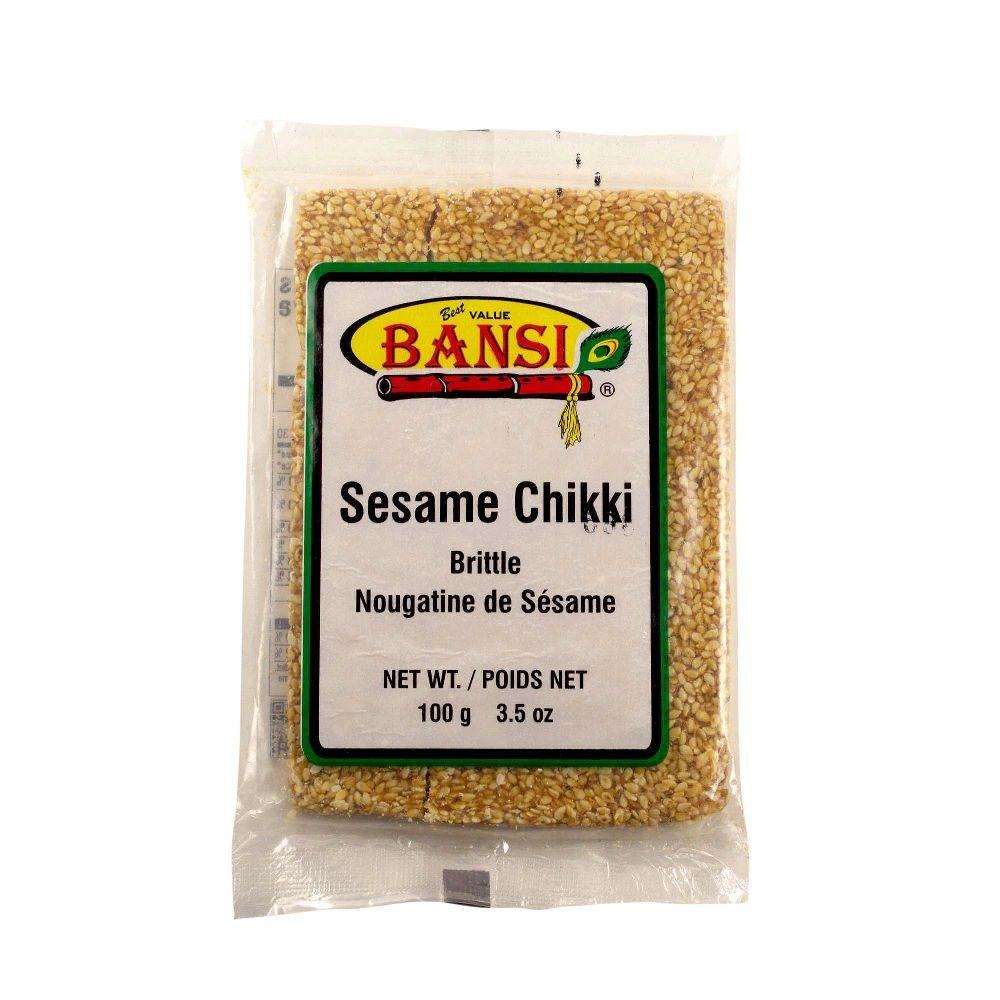 Bansi Sesame Chikki Snacks Deep 3.5oz 