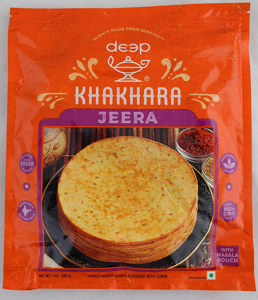 Deep Khakhara Jeera Snacks Deep 200 grams 