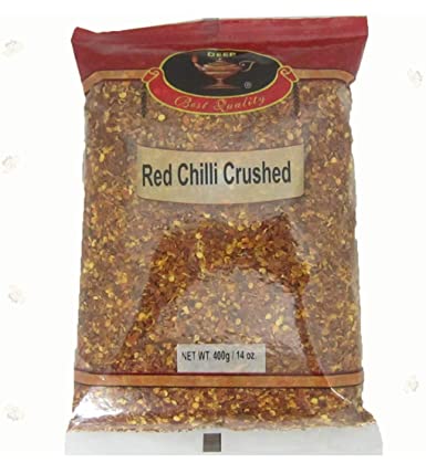 Deep Red Chili Crush Spice Deep 7oz 