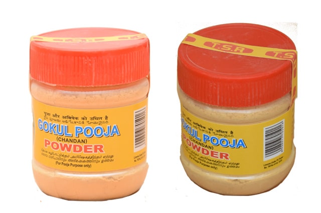 Gokul Pooja Chandan Powder puja Sri Sairam Foods 50 g 