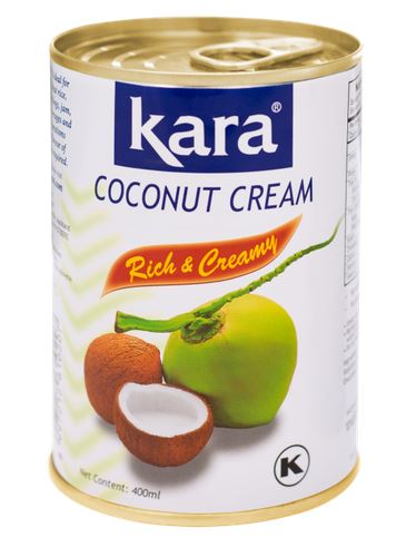 Kara Natural Coconut Cream Spices Takari 400 ml 