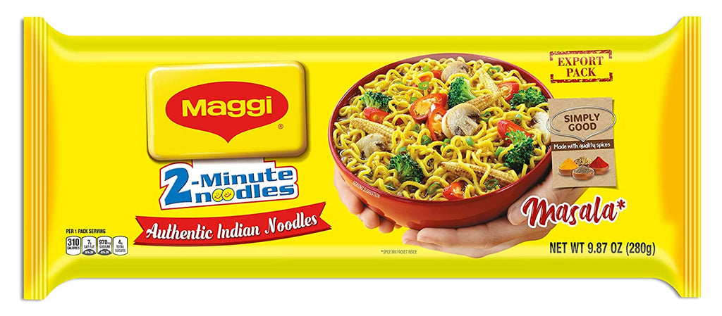 Maggi Masala 2-Minute Noodles Noodles Sri Sairam Foods 280 g Masala 8 Pack