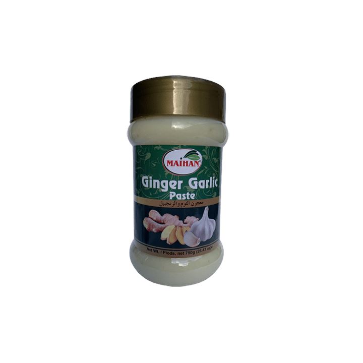 Maihan Ginger & Garlic Paste Paste Prayosha Spices 26.4 Oz / 750 Grams 