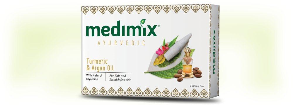 Medimix Ayurvedic Soap Prayosha Spices Turmeric and Argan Oil (125g) 