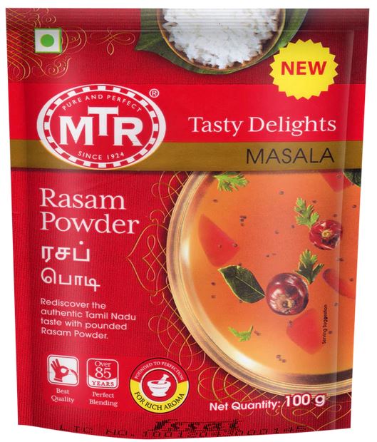 MTR Tamil Nadu Special Rasam Powder Instant Mix Sri Sairam Foods 100 g 