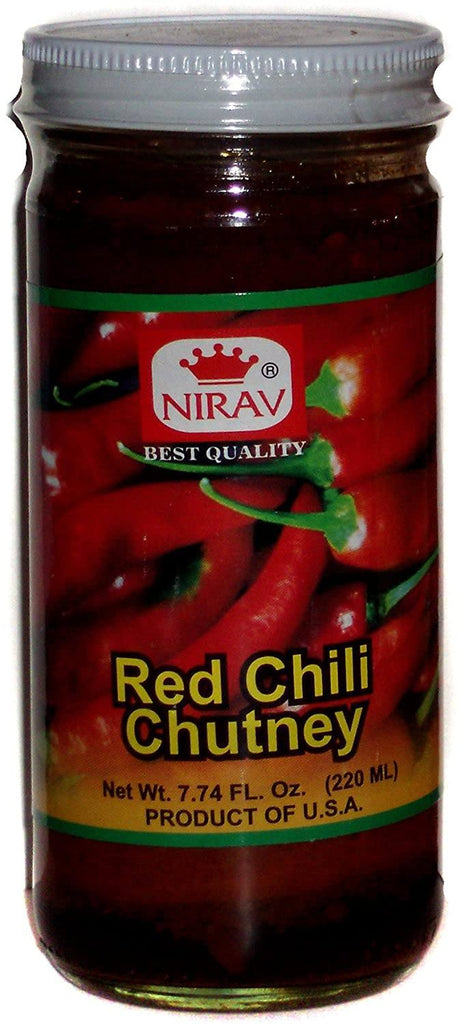 Nirav Red Chili Chutney Instant Mix Prayosha Spices 8 Oz 