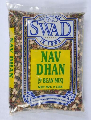Real Taj Nav Dhan Lentil Prayosha Spices 2 lbs 
