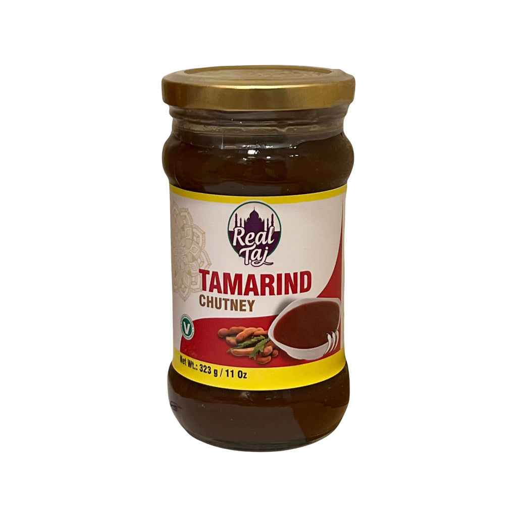 Real Taj Tamarind Chutney Chutney Prayosha Spices 11 Oz / 323 g 