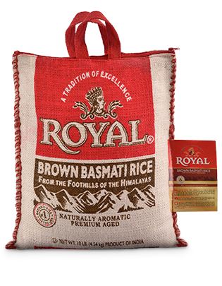 Royal Brown Basmati Rice Rice Prayosha Spices 