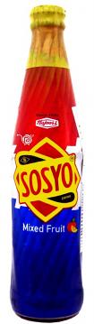 Sosyo Fruit Drink Bottle Cool Drinks Prayosha Spices 300 ml 