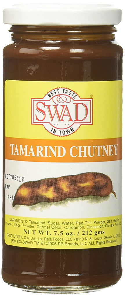 Swad Tamarind Chutney Chutney Prayosha Spices 7 Oz / 212 g 