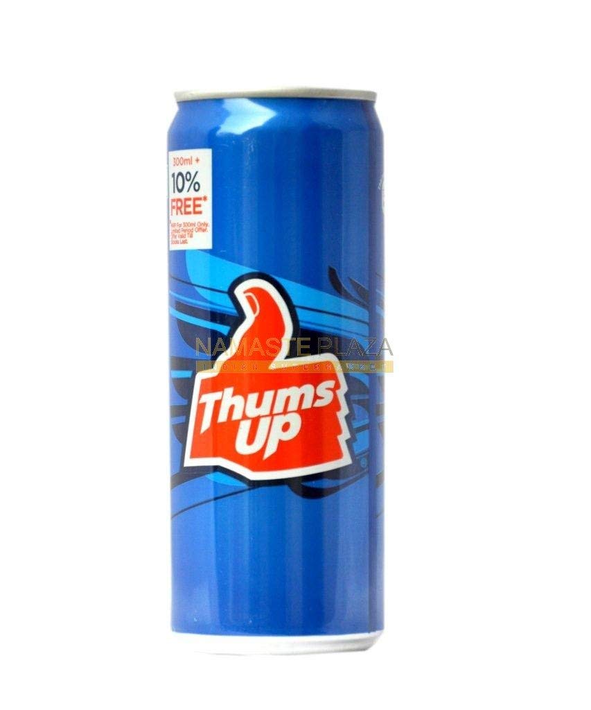 Thums up (Indian Soft Drink Can) Cool Drinks Prayosha Spices 