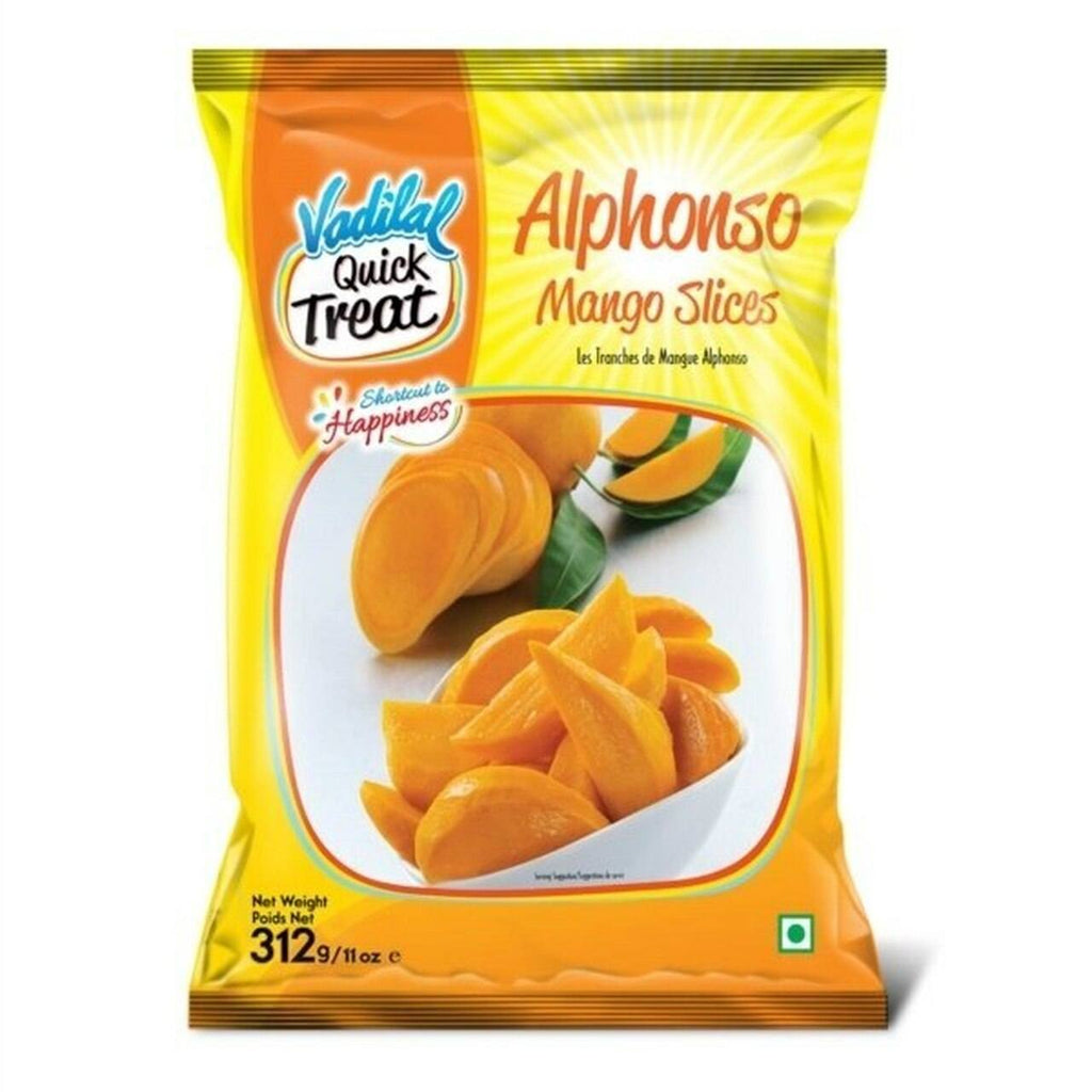 Vadilal Alphonso Mango Slices Frozen Foods Vadilal 11 oz 