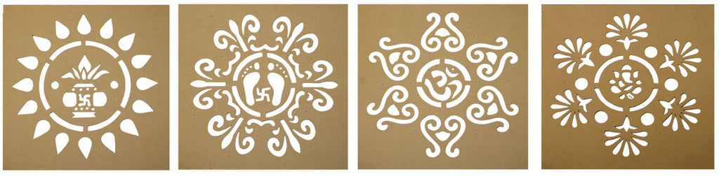 Wooden Stencils Seasonal Divine Supplies 24 x 24 inches Per Piece 