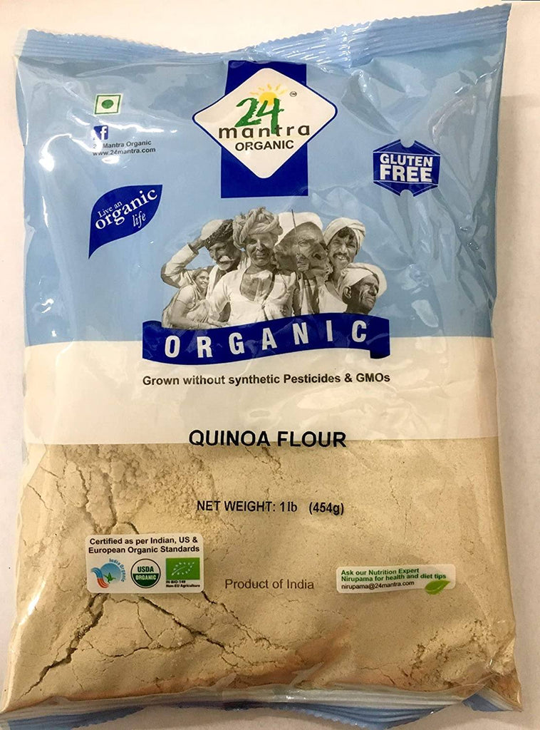 24 Mantra Organic Quinoa Flour Flour 24 Mantra 1 LB 