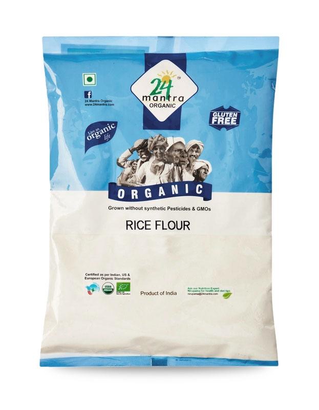 24 Mantra Organic Rice Flour Flour 24 Mantra 4 LB 