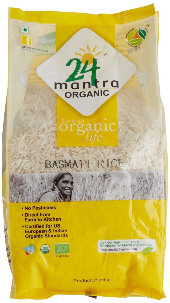 24 Mantra Organic Sona Masuri White Rice Rice 24 Mantra 