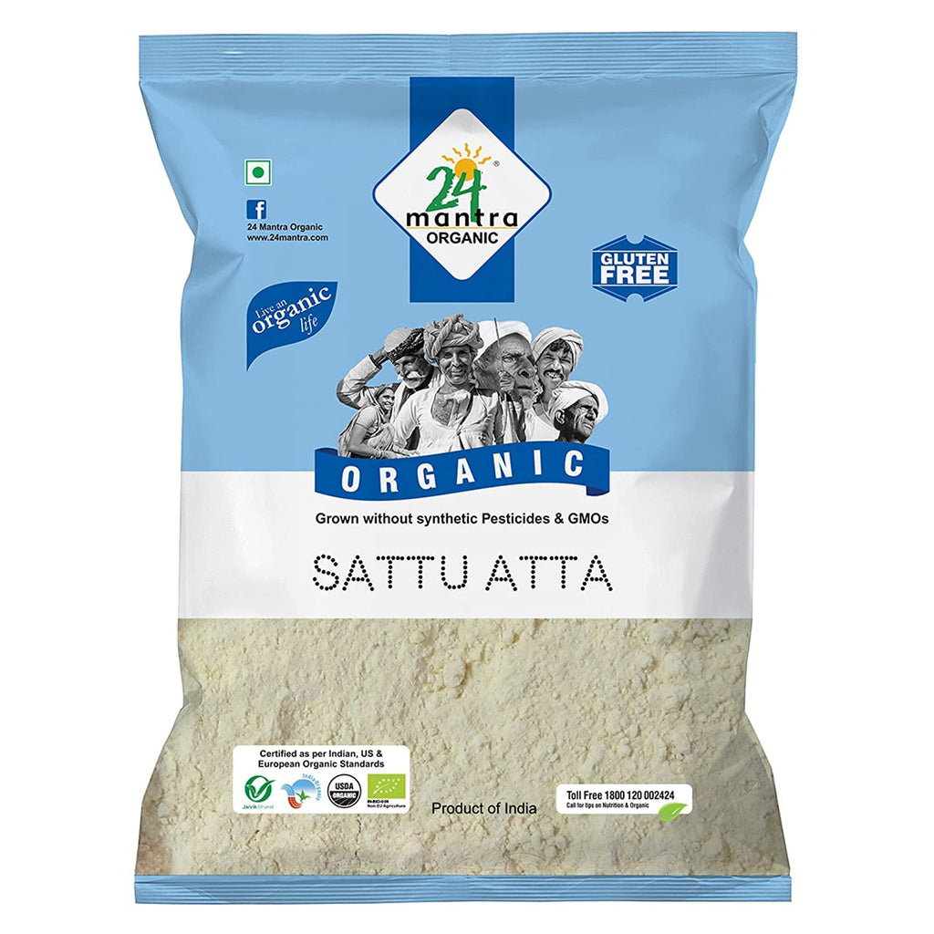 24 Mantra Sattu Atta Flour 24 Mantra 2 LB 