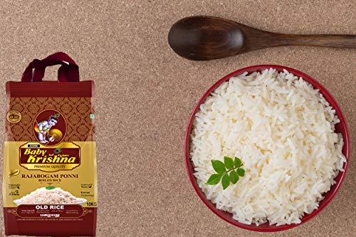AMK Baby Krishna Rajabogam Ponni Boiled Rice Rice Sri Sairam Foods 