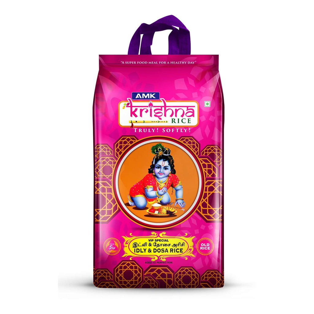 AMK Krishna Idly& Dosa Rice Rice Sri Sairam Foods 10 KG / 22 LB 