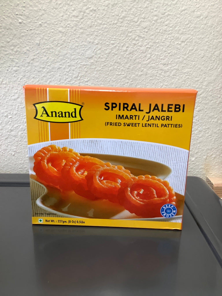 Anand Spiral Jalebi Frozen Food Babco 227 g 8 Oz 