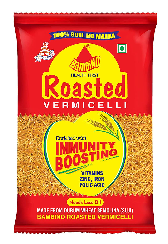 Bambino Vermicelli, Roasted Pouch Vermicelli Sri Sairam Foods 400 g 