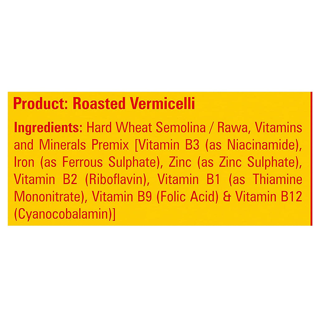 Bambino Vermicelli, Roasted Pouch Vermicelli Sri Sairam Foods 