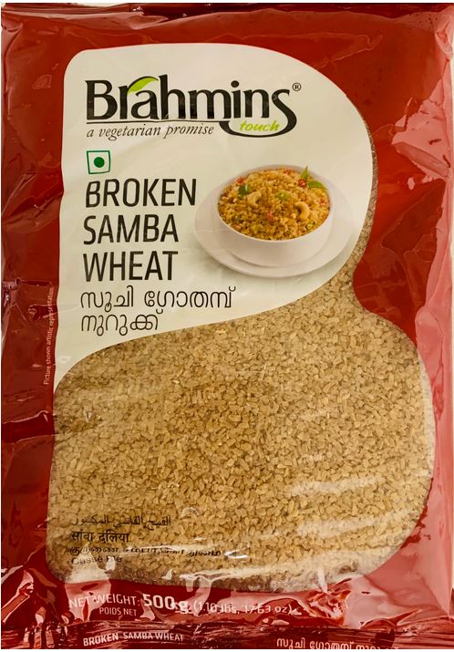 Brahmins Broken Wheat Samba Millet Babco 500 Grams 
