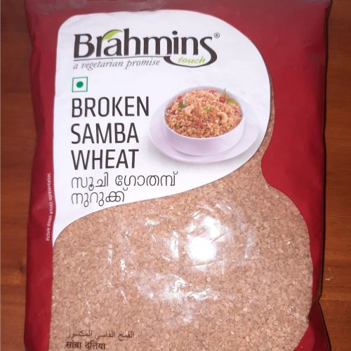 Brahmins Broken Wheat Samba Millet Babco 