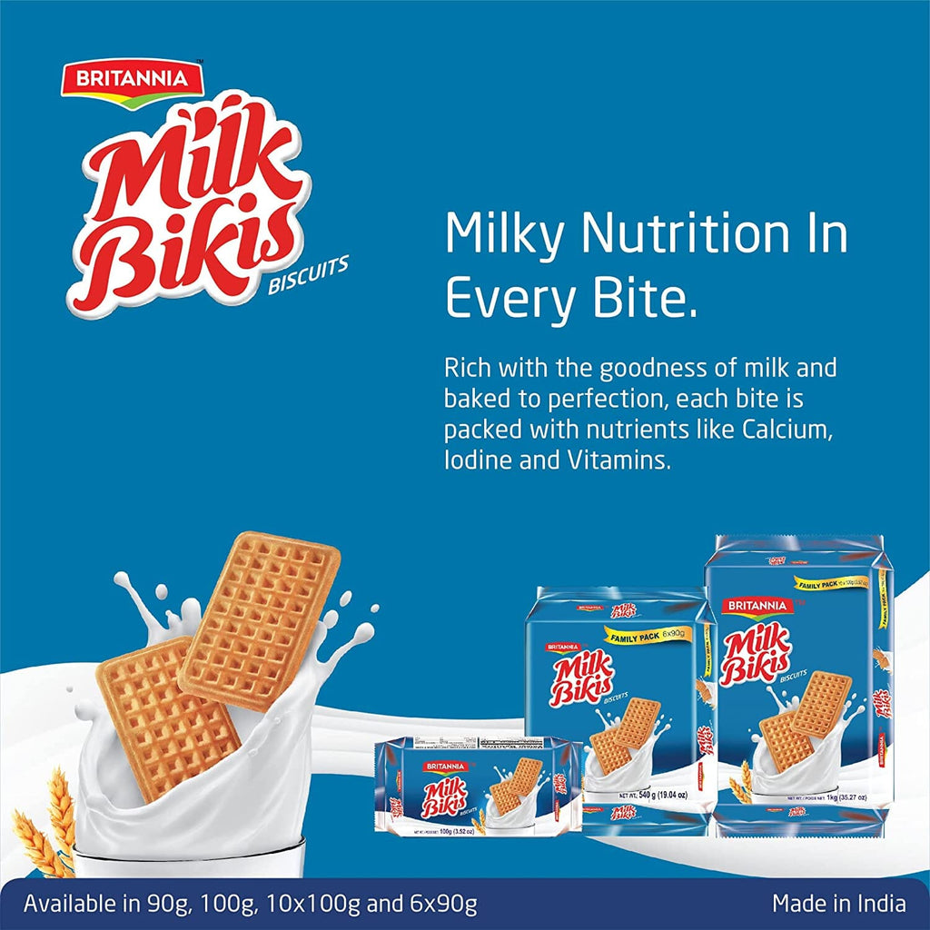 BRITANNIA Milk Bikis Biscuits Snacks Sri Sairam Foods 
