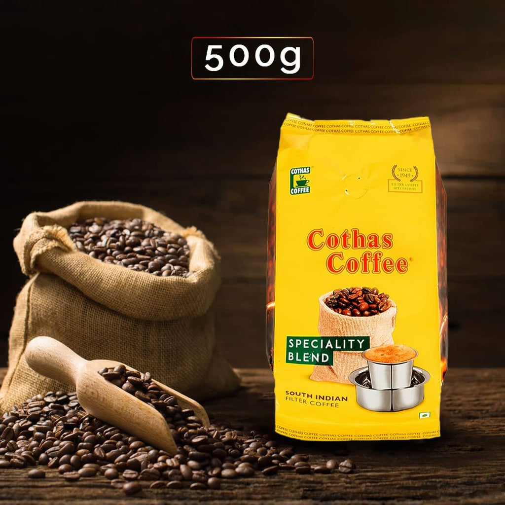 Cothas Ground Coffee, 500g Pouch Miscellaneous Sri Sairam Foods 