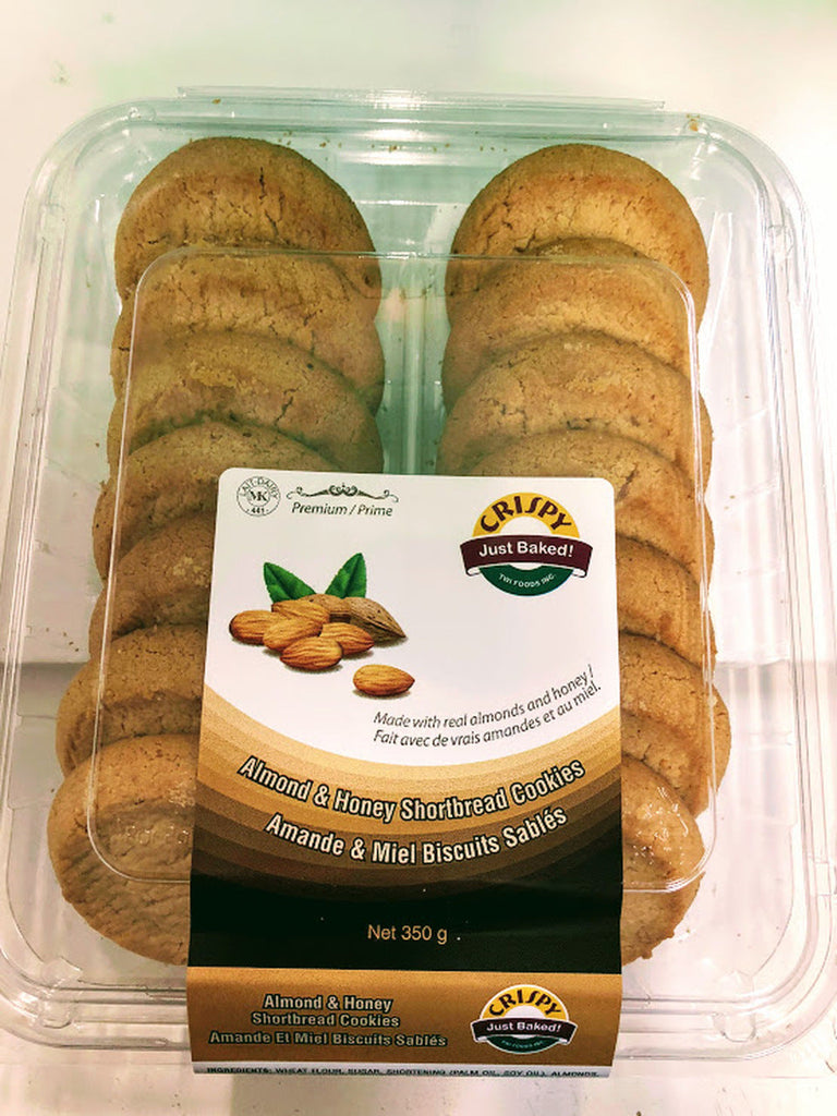 Crispy Almond Honey Cookie IndiaSuperMart 350 grams 