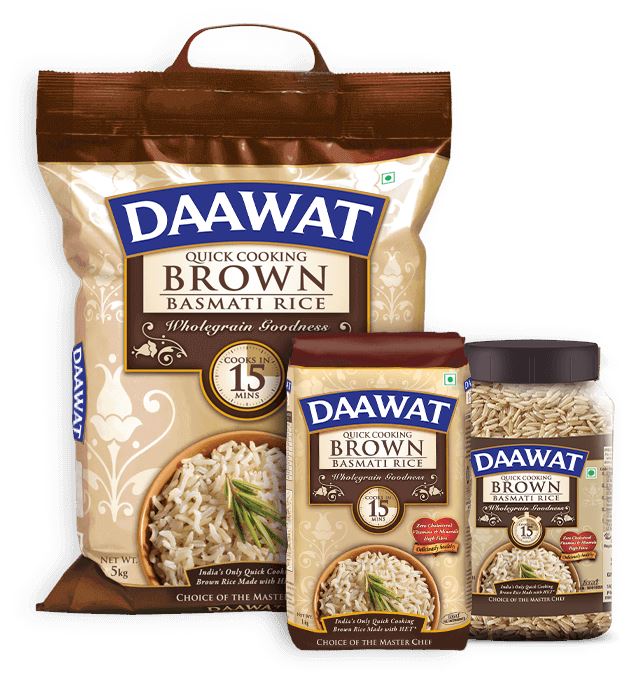 DAAWAT Brown Basmati Rice Rice Prayosha Spices 