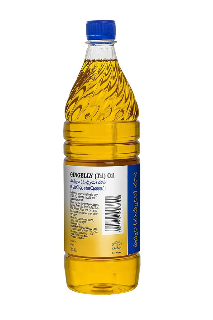 Dabur Sesame (Gingelly) Oil Oil Malabar 1 Liter 
