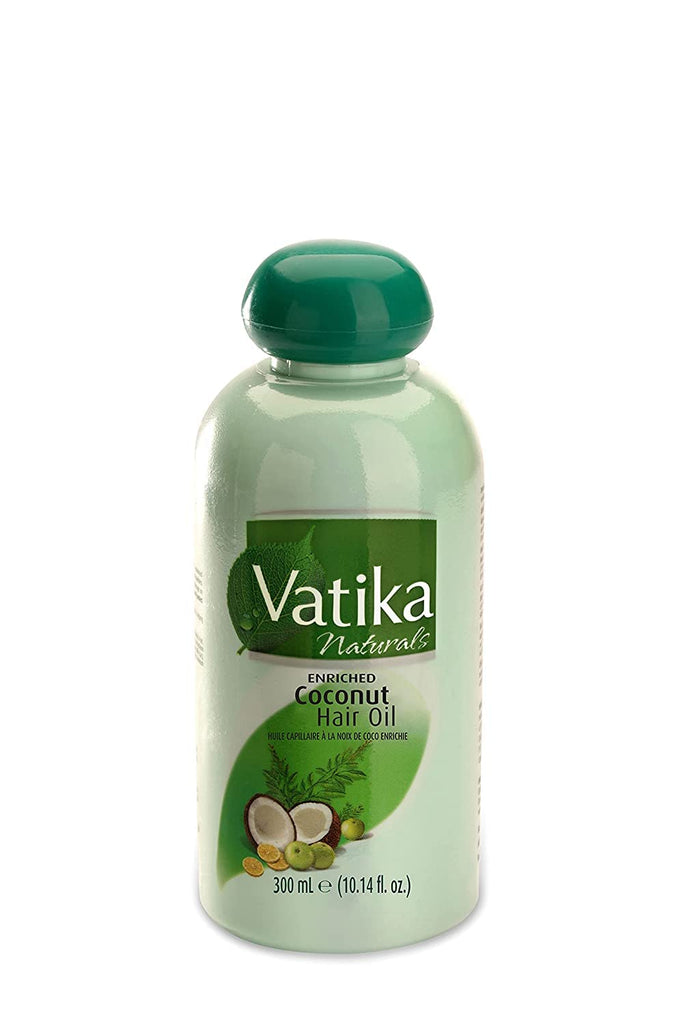 Dabur Vatika Enriched Coconut Hair Oil Oil Malabar 300 ml / 10.14 Fl Oz Coconut 
