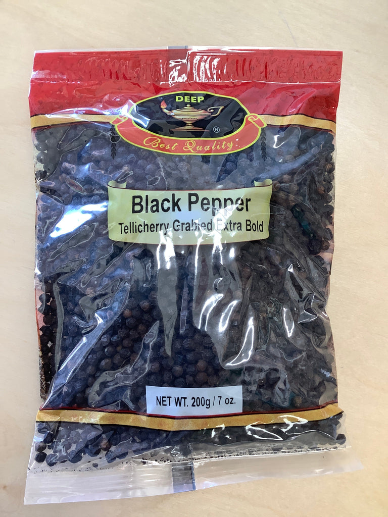 Deep Black Pepper Whole Spice Deep 7oz Extra Bold 
