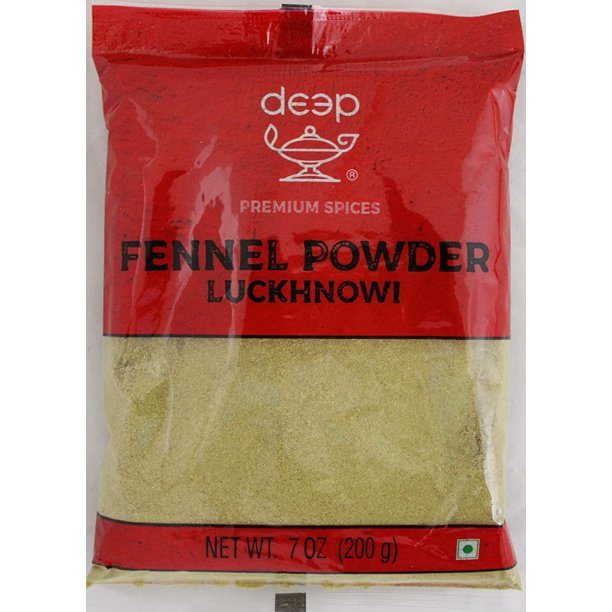 DEEP Fennel Powder (Sauf) Spices Deep 7 oz / 200 g 