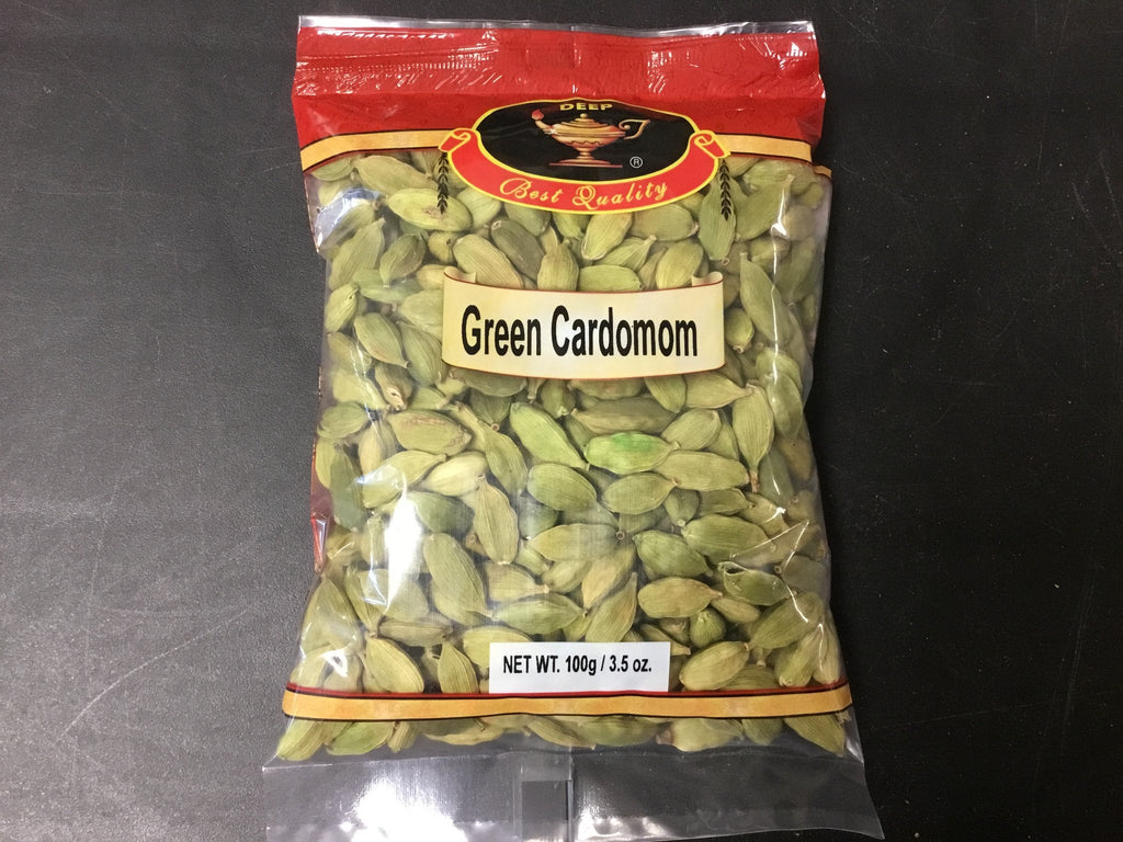 Deep Green Cardamom Spices Deep 100 Grams 