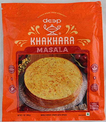 Deep Khakhara Masala Snacks Deep 200 grams 