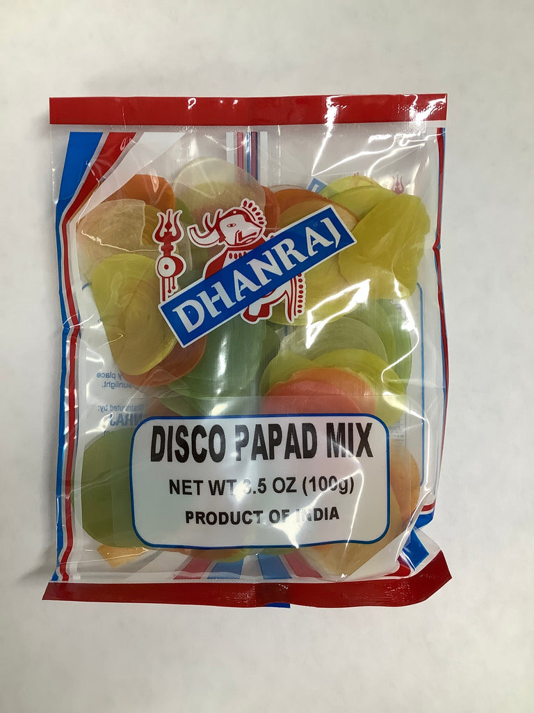 Dhanraj Disco Papad Miscellaneous Prayosha Spices 100 Grams 