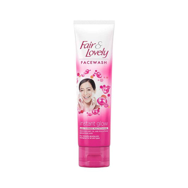 Fair & Lovely Instant Glow Face Wash Health Divine Supplies 100 gms 