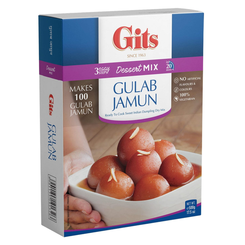 Gits Gulab Jamun Dessert Mix Instant Mix Malabar 200g 