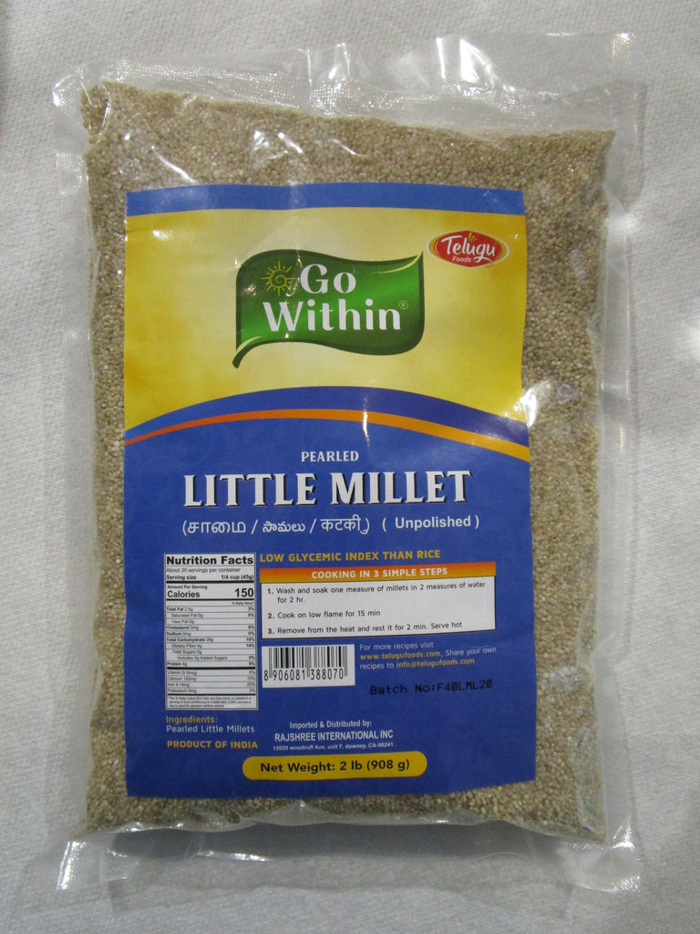 Go Within Little Millet Millets Rajshree 2 LB 